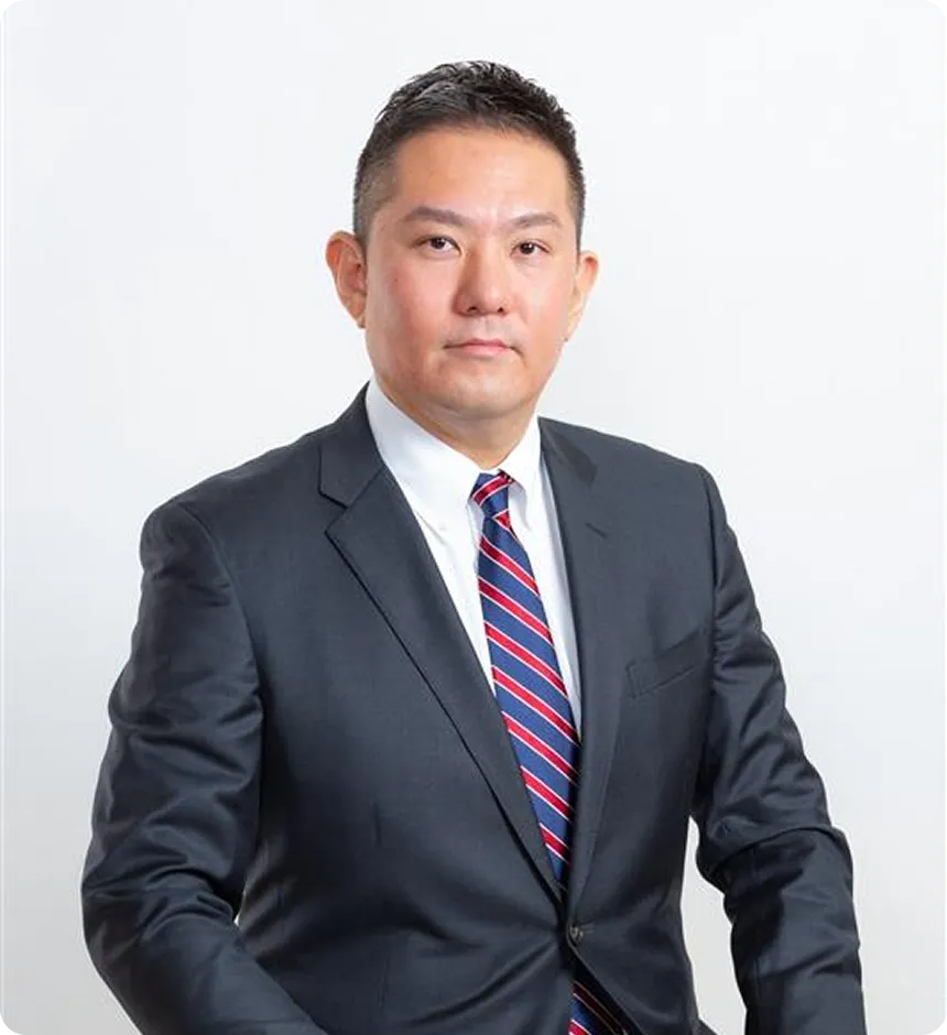 社長の正面写真